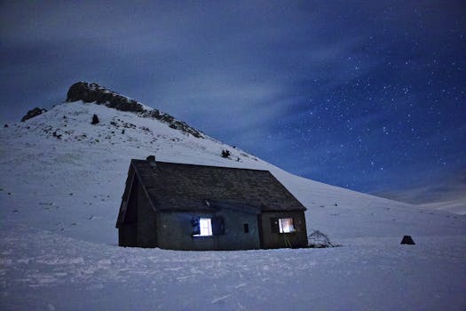 Alpine Stillness and Winter Fire at Snowcrest Chalet