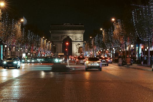 Parisian Windows and Golden Lights at Maison Étoile